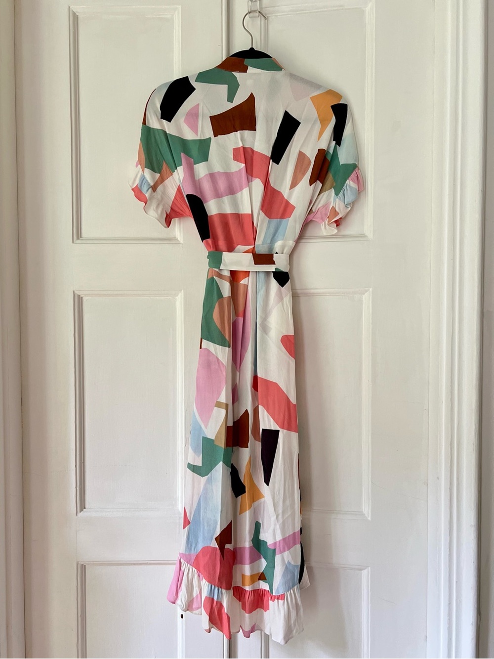 Anthropologie x Corey Lynn Calter | Abstract Print Midi Dress | Multicolored, XS - Picture 2 of 7